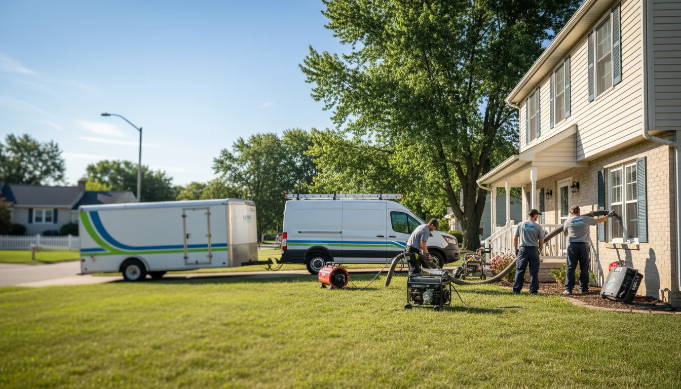 Flooded Basement Restoration And Cleanup With Repair in Oxford Junction, IA near me